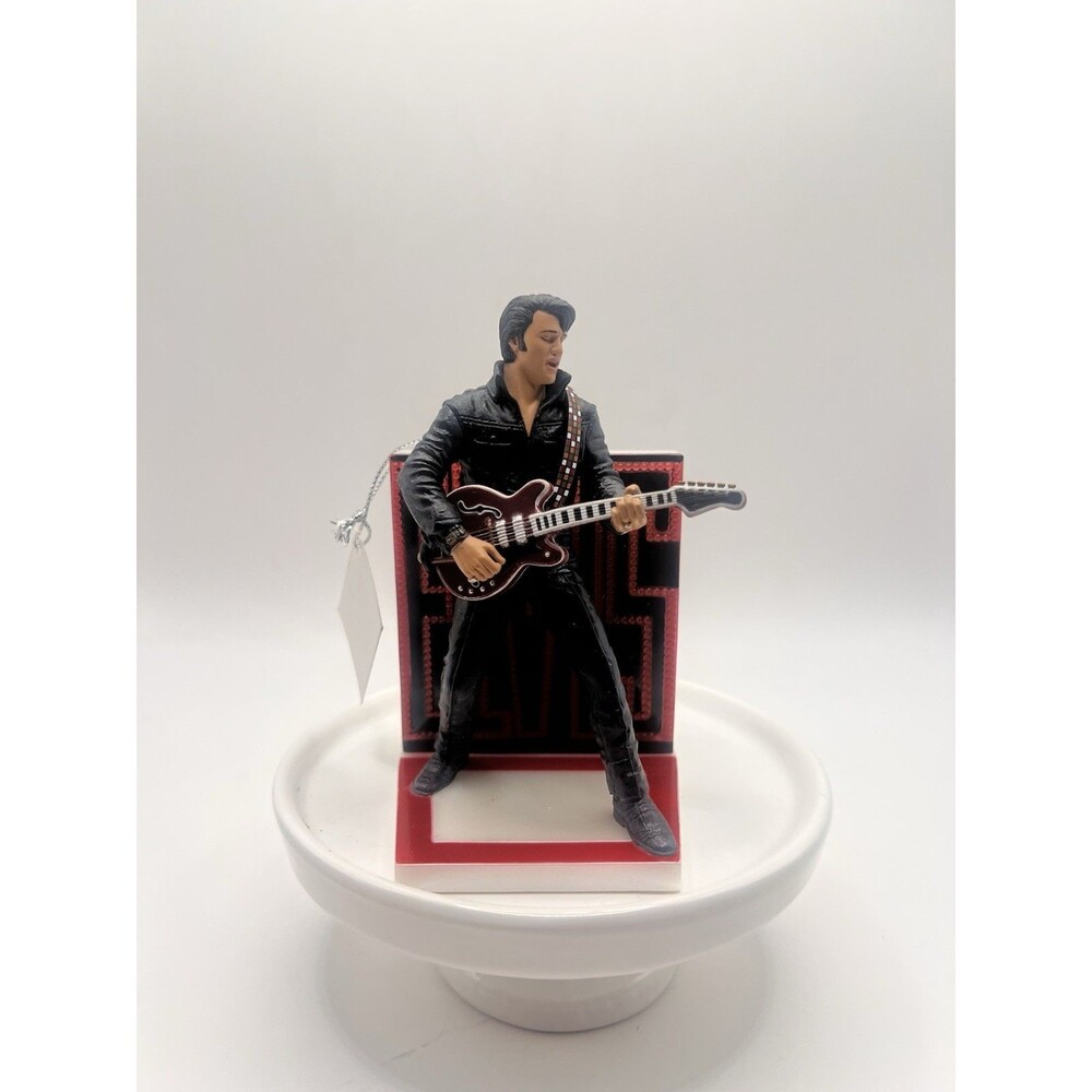 2008 Heirloom Elvis Presley Ornament Collection Carlton Blue Suede Shoes